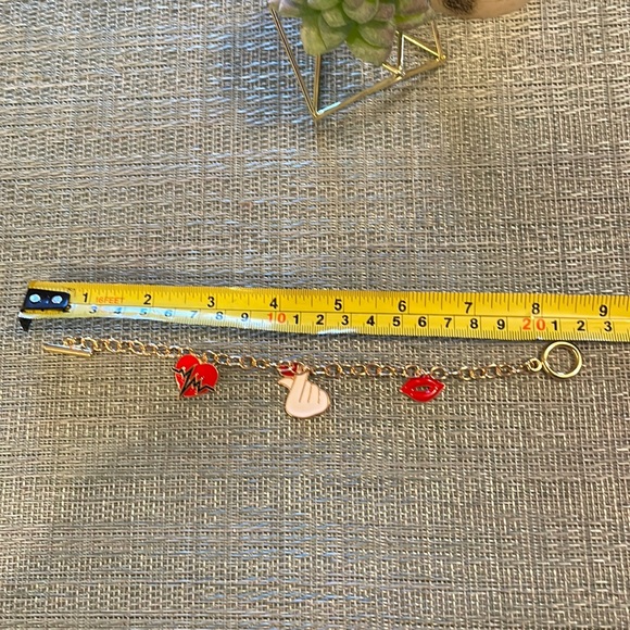 #100b Valentines Day Charm Fashion Bracelet - Picture 9 of 12